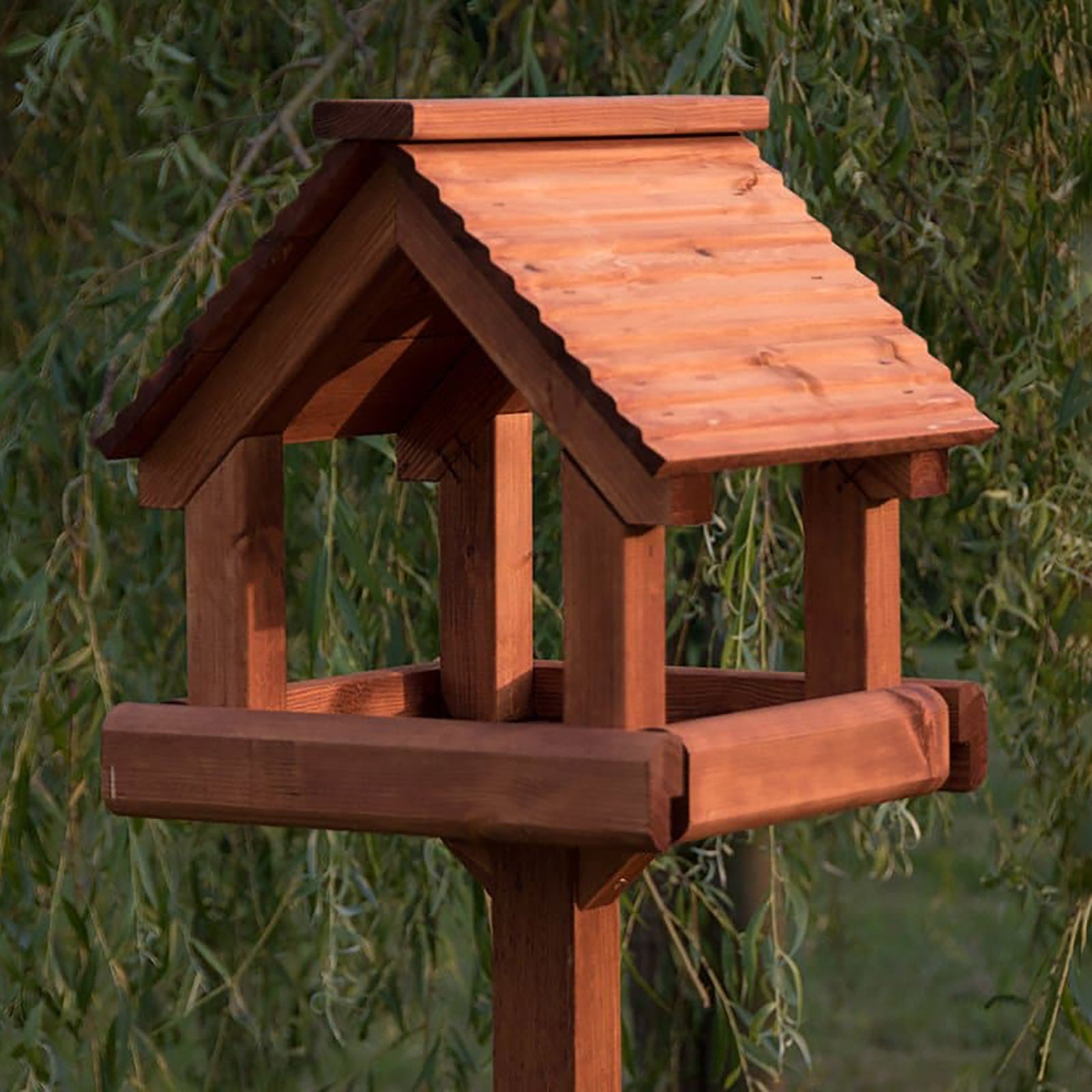 Riverside Woodcraft Premier Garden Bird Table – RiversideWoodcraft