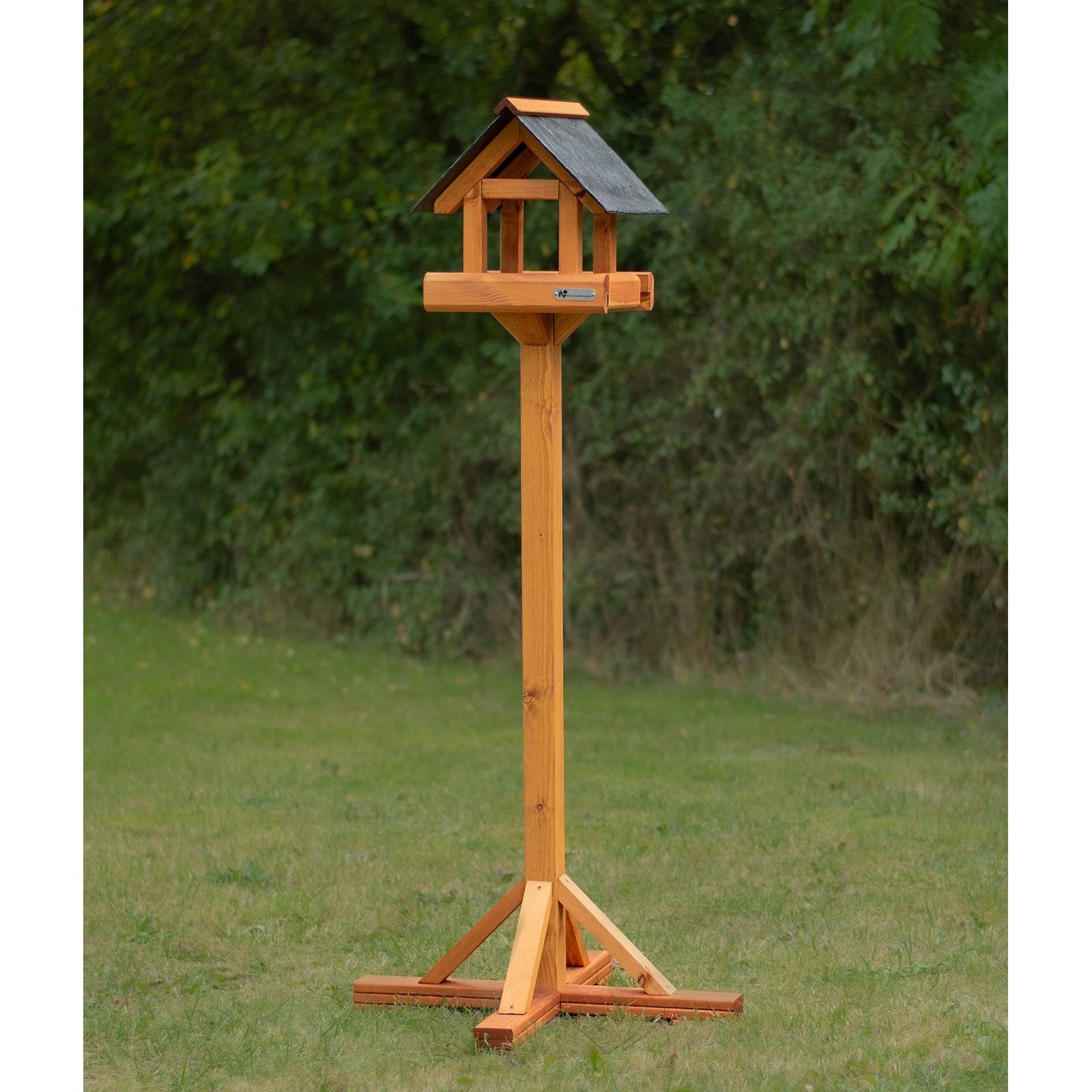 Riverside Woodcraft Sheringham Slate Roof Bird Table – RiversideWoodcraft